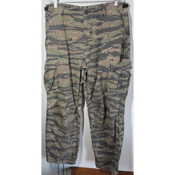Rothco Camouflauge Trouser Mens 35"-39" Adjustable Army Military Utility Pockets - Picture 1 of 12